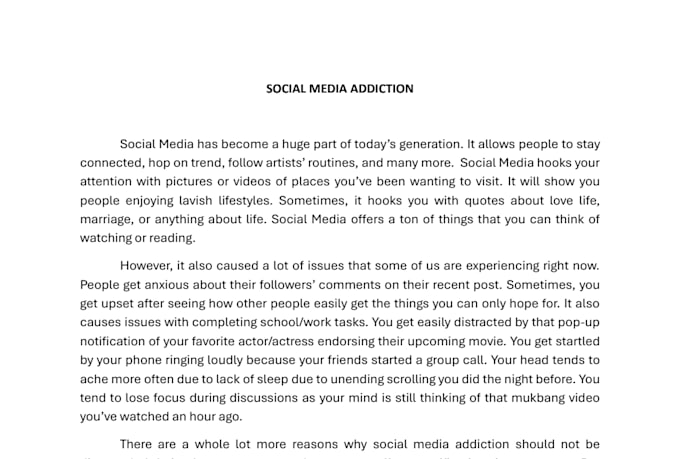 proofread and edit any type of articles
